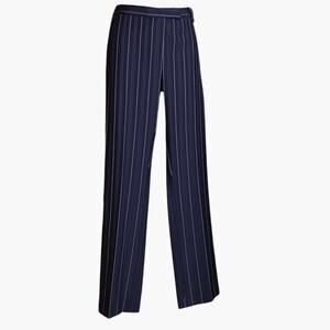 VERSACE Pants Trousers Wool‎ Straight Leg 29x31 US 6 Purple Eggplant Aubergine